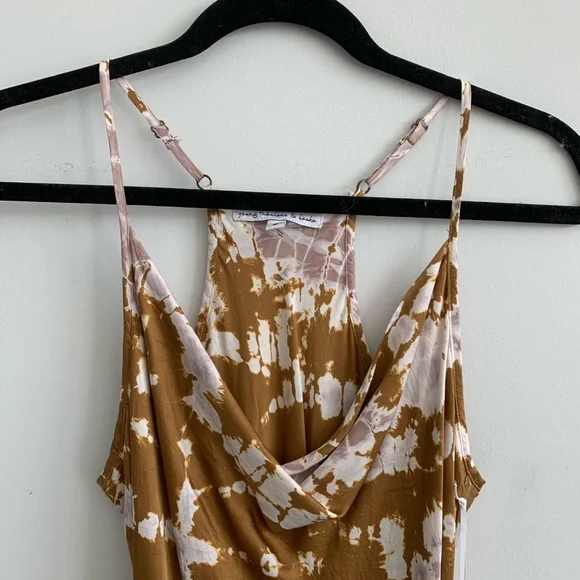 YFB Sweetie Racerback Slip Dress Tie-Dye NWT Sz S - Picture 4 of 13
